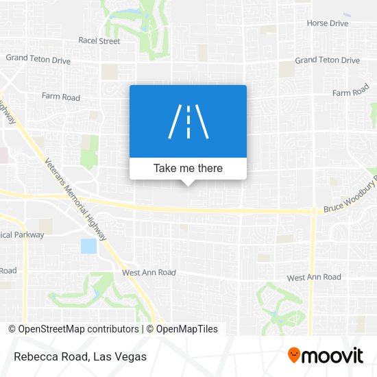 Mapa de Rebecca Road