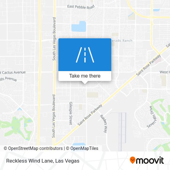 Reckless Wind Lane map