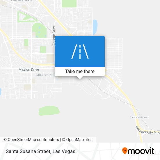 Mapa de Santa Susana Street