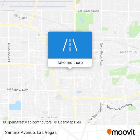 Mapa de Santina Avenue