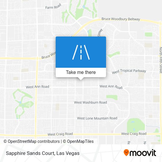 Sapphire Sands Court map