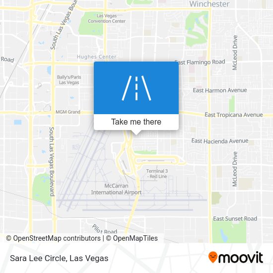 Sara Lee Circle map