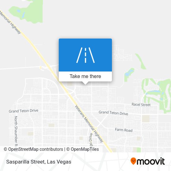 Mapa de Sasparilla Street