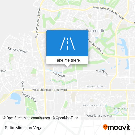 Mapa de Satin Mist
