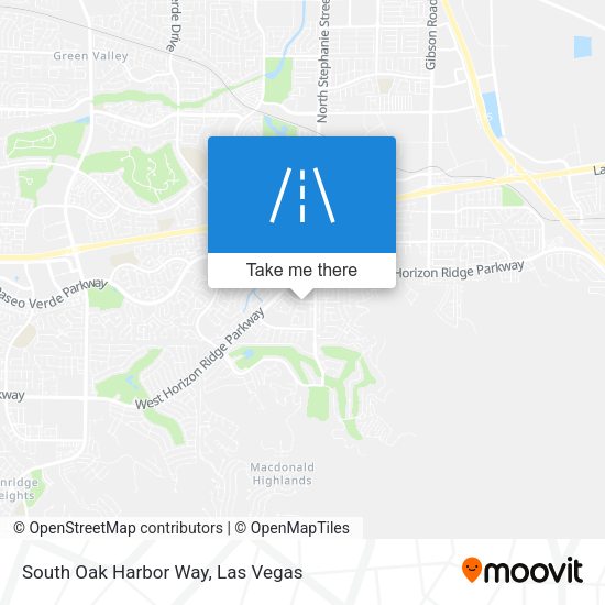 South Oak Harbor Way map