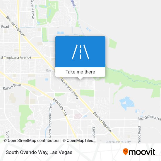 Mapa de South Ovando Way