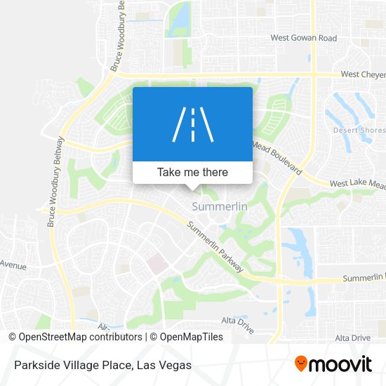 Mapa de Parkside Village Place