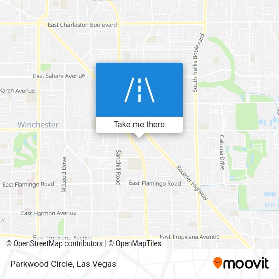Mapa de Parkwood Circle