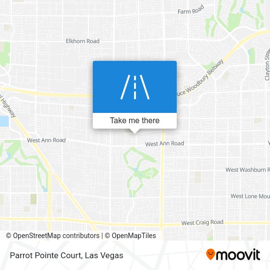 Mapa de Parrot Pointe Court
