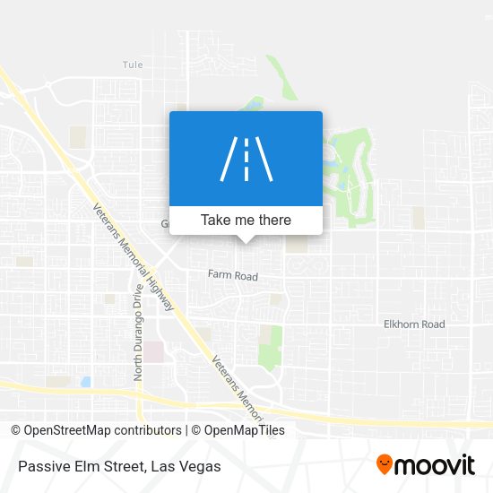 Passive Elm Street map