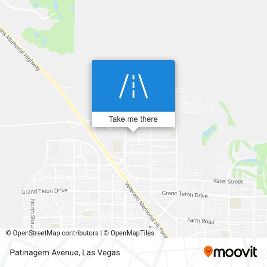 Patinagem Avenue map