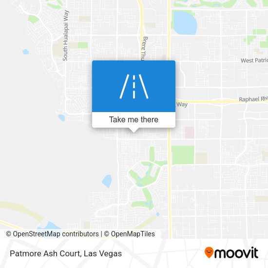 Mapa de Patmore Ash Court