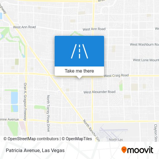Mapa de Patricia Avenue
