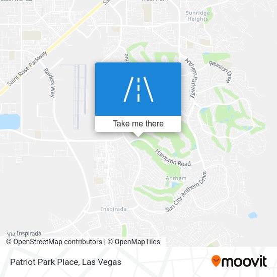 Mapa de Patriot Park Place