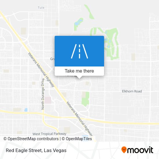 Red Eagle Street map