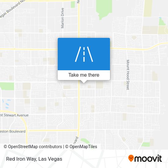 Mapa de Red Iron Way