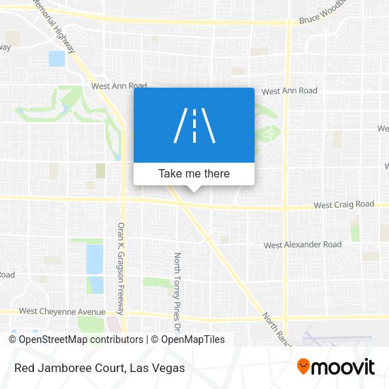 Red Jamboree Court map