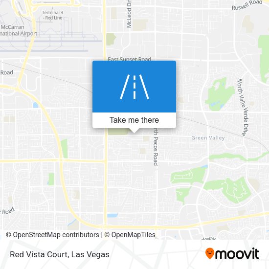 Red Vista Court map