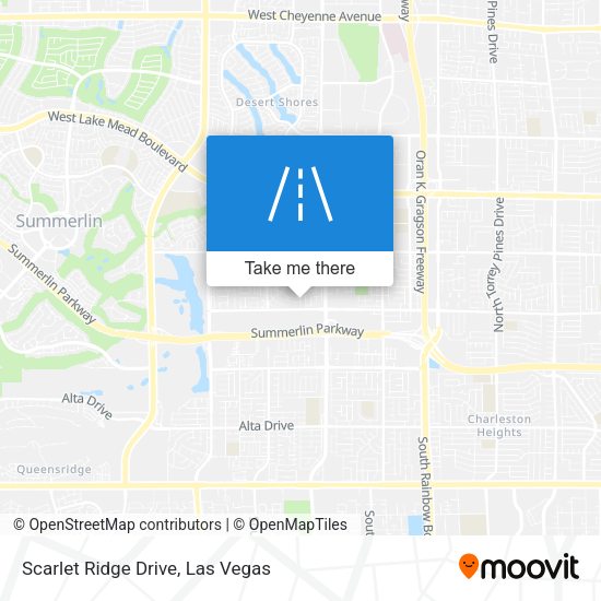 Scarlet Ridge Drive map