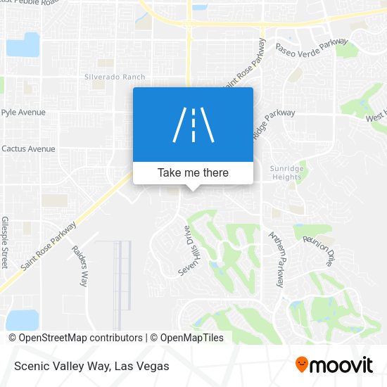 Mapa de Scenic Valley Way