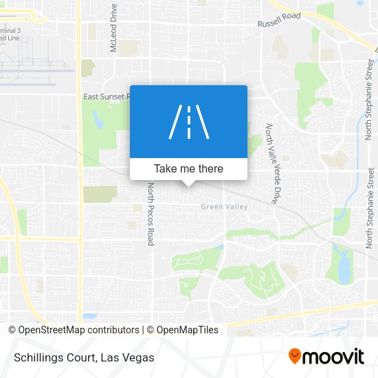 Schillings Court map