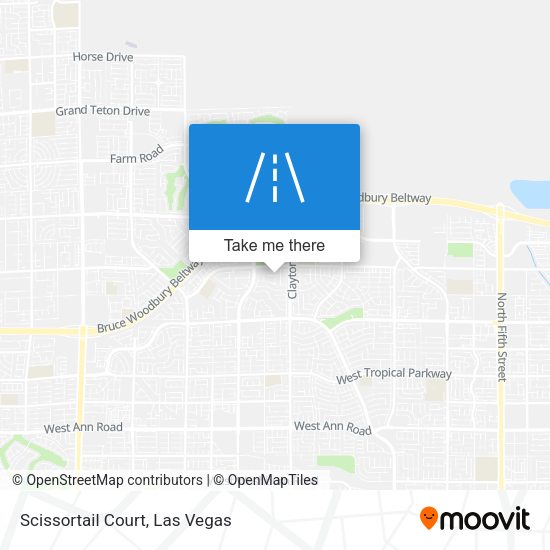 Scissortail Court map