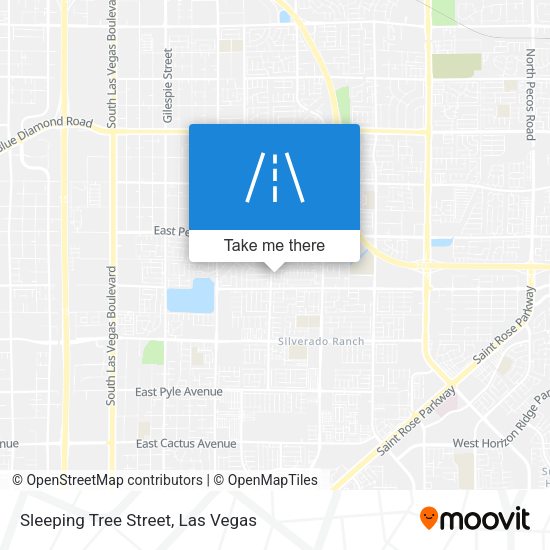 Sleeping Tree Street map
