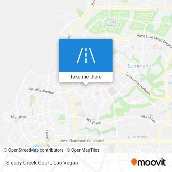 Sleepy Creek Court map