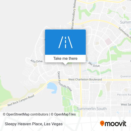 Sleepy Heaven Place map