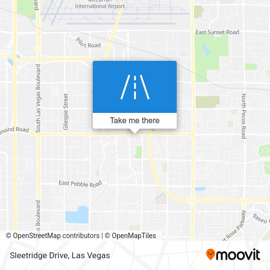 Sleetridge Drive map