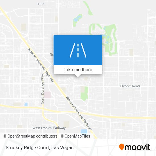 Smokey Ridge Court map