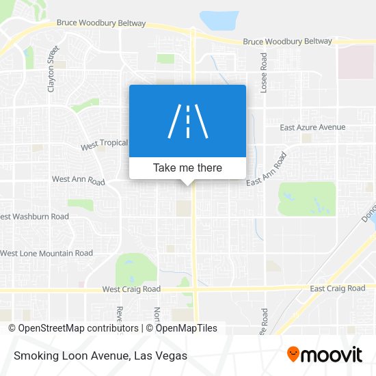Smoking Loon Avenue map