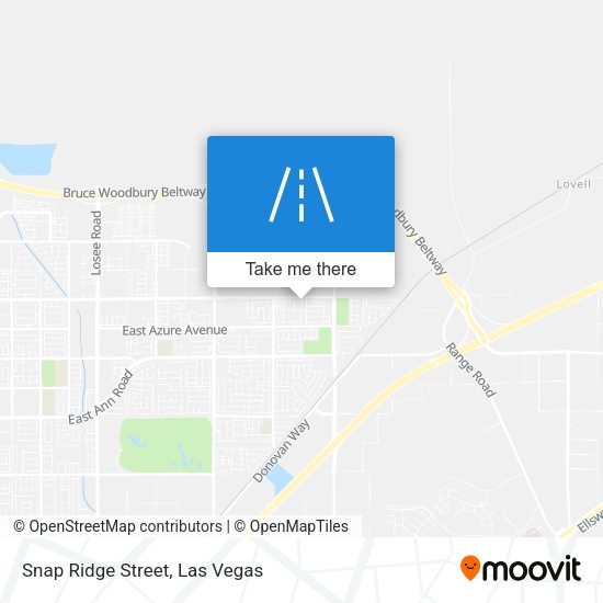 Snap Ridge Street map