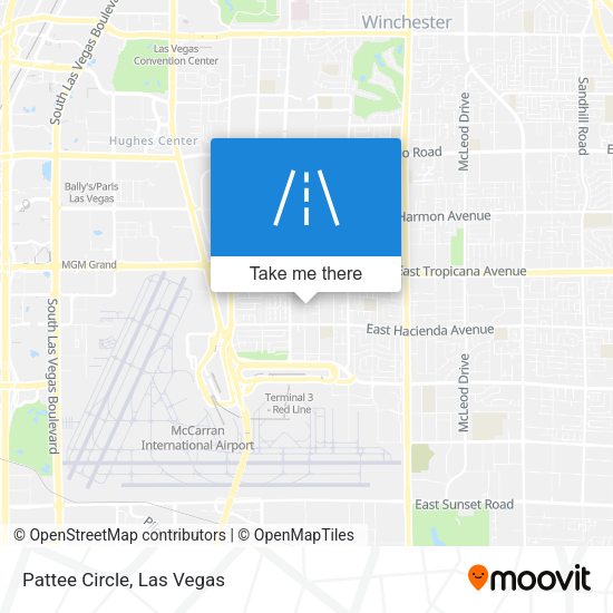 Mapa de Pattee Circle