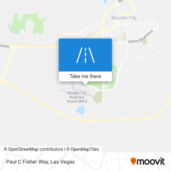 Mapa de Paul C Fisher Way