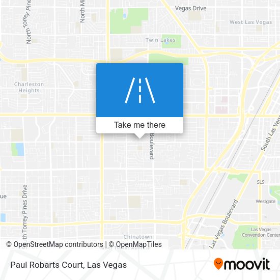 Paul Robarts Court map