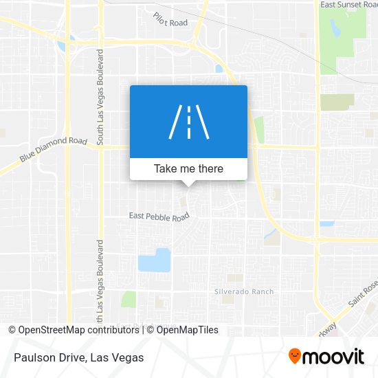 Mapa de Paulson Drive