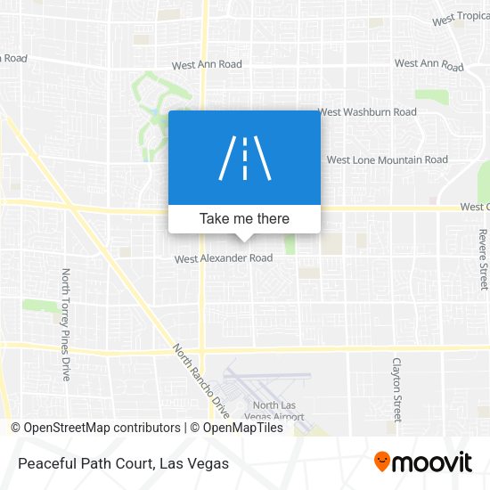 Peaceful Path Court map