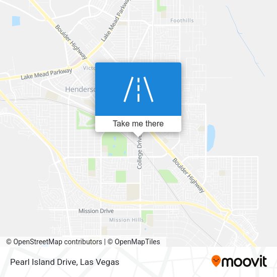 Pearl Island Drive map