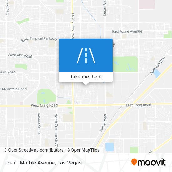 Pearl Marble Avenue map