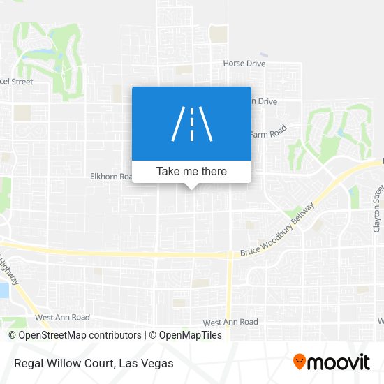 Regal Willow Court map