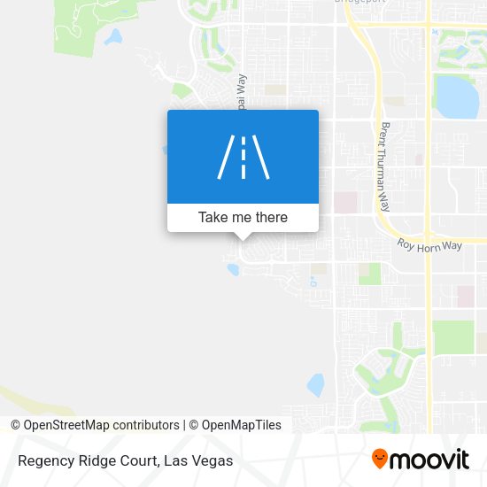 Regency Ridge Court map