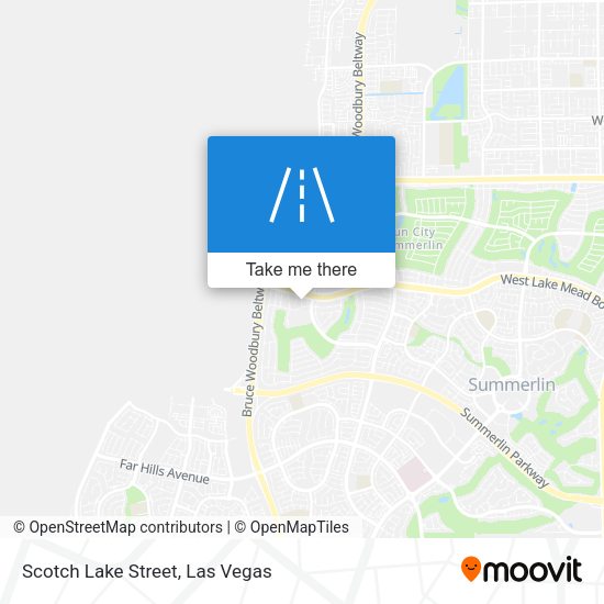 Mapa de Scotch Lake Street