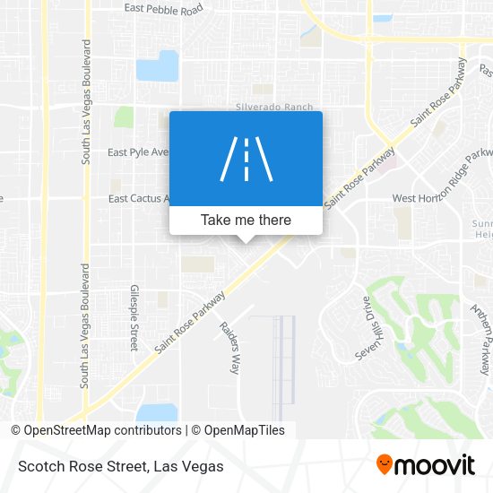 Scotch Rose Street map