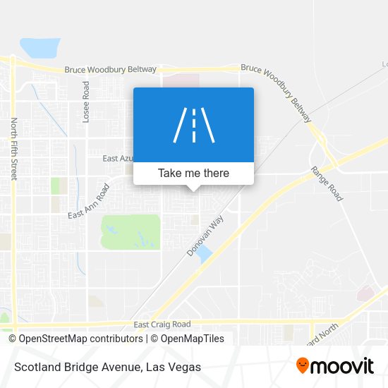 Mapa de Scotland Bridge Avenue