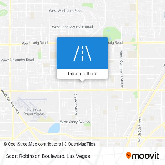 Mapa de Scott Robinson Boulevard