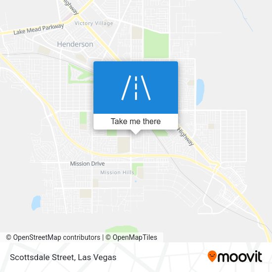 Scottsdale Street map