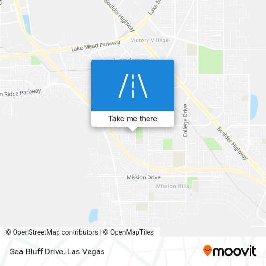 Mapa de Sea Bluff Drive