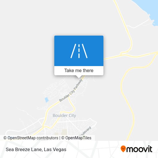 Sea Breeze Lane map