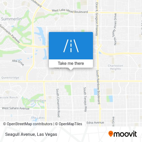 Mapa de Seagull Avenue